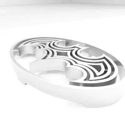 Khay Xà Bông Hình Logo Batman - The BatSoapDish