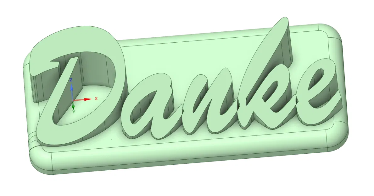 Chân đế "Danke" - Image 1