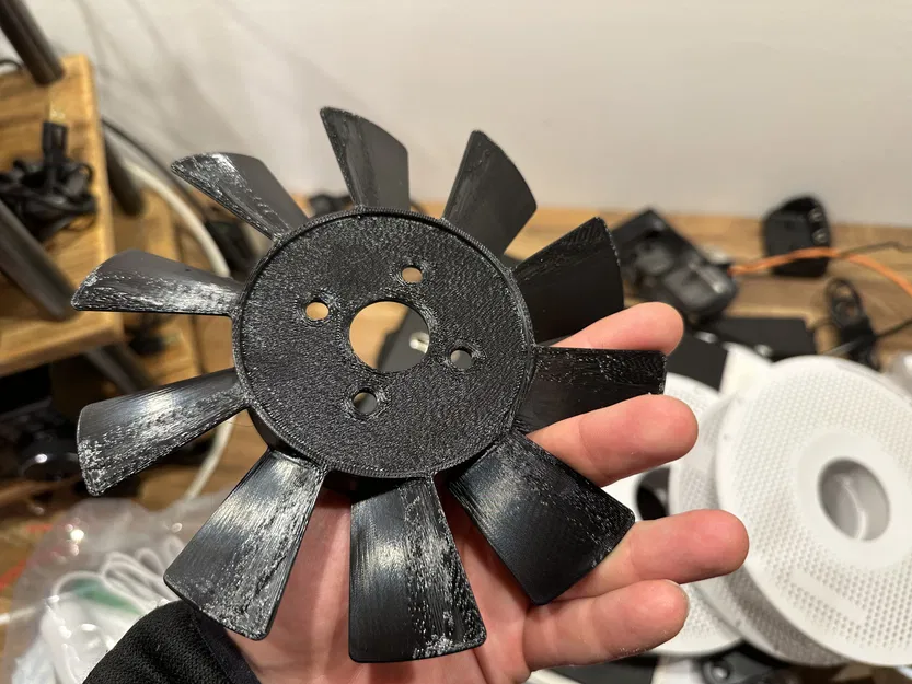 Quạt Tản Nhiệt Yanmar YSR420 cho Máy Tuyết - Image 2