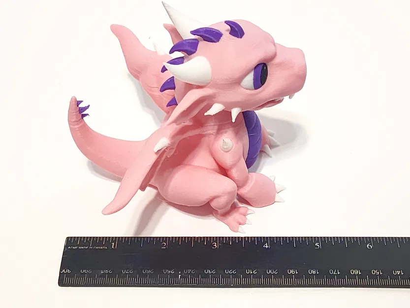 Rồng Con Baby Dragon - Mô hình in 3D - Image 3