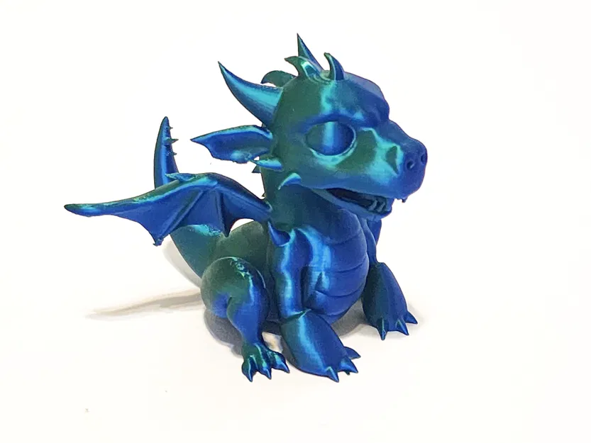Rồng Con Baby Dragon - Mô hình in 3D - Image 4