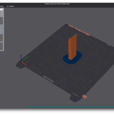 Chụp Che Dây Cáp Creality K1 CAD