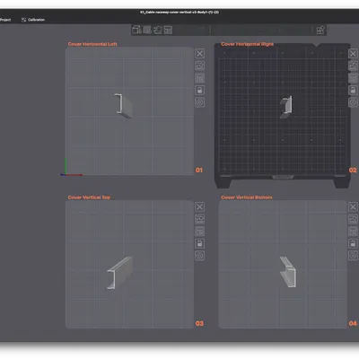 Chụp Che Dây Cáp Creality K1 CAD