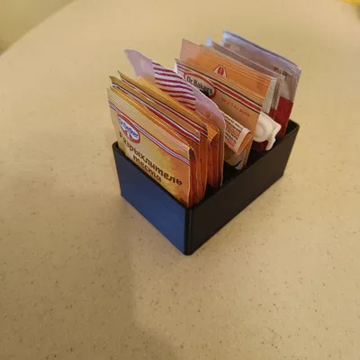 Kệ/Khay Tổ Chức Gói Gia Vị Nhà Bếp