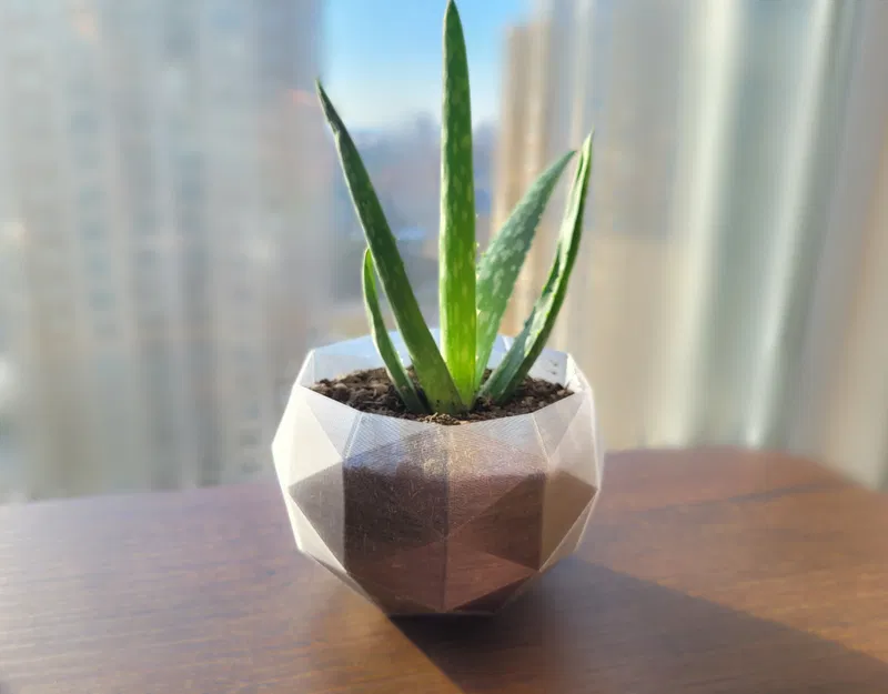 Chậu Cây Hình Khối Hình Học - Image 3