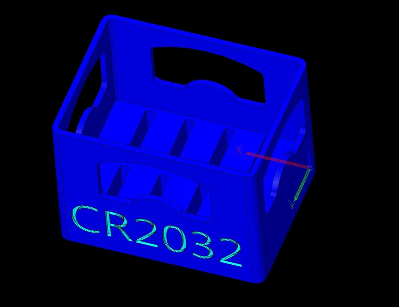 Thùng bia xếp chồng đựng pin / AA/AAA/9V Block/CR2032 - Image 8