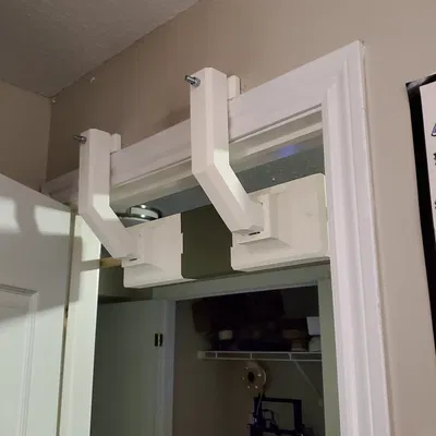 Tạ Leo Núi Gắn Khung Cửa Ra Vào 3D