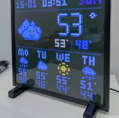 Chân đế gắn cho màn hình Divoom Pixoo-64