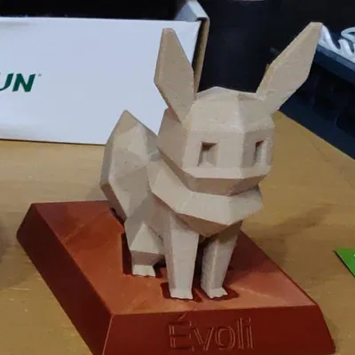 16 Pokemon Low Poly Kèm Đế (Tùy Chỉnh Được)