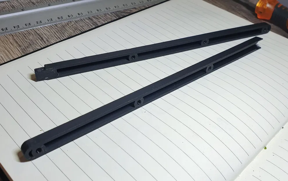 Ray trượt ngăn kéo bàn 400MM - Image 1