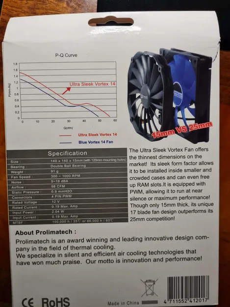 Ống dẫn hướng quạt 140mm - Image 2