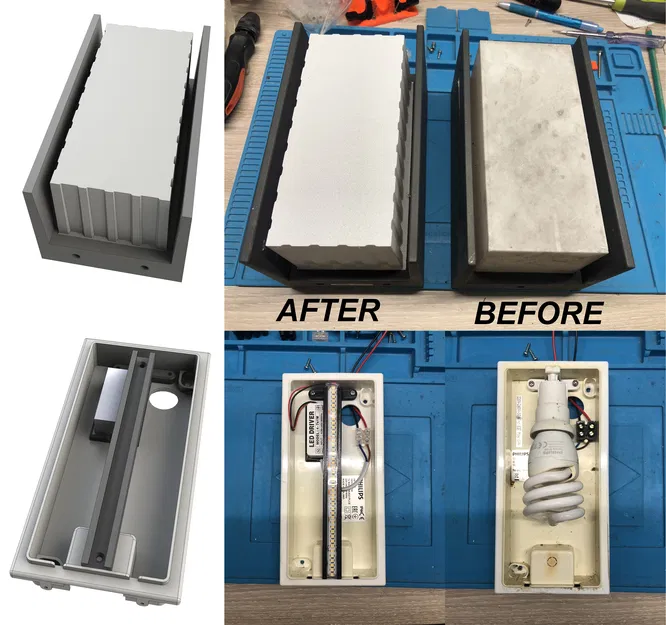 Đèn tường ngoài trời - Bản chỉnh sửa - Image 1