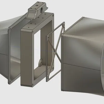 Máy hút khói quạt 120mm & 140mm - Đầu hút lớn