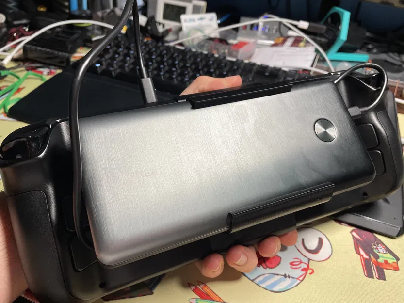 Chân đế Steam Deck kèm kẹp cho "Anker PowerCore III Elite 26k 87W" - Image 2