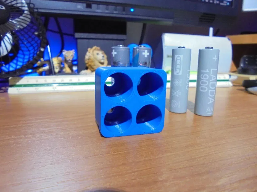 Đế Giữ Pin AA Đơn Giản - Image 5