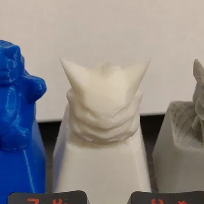 Key Caps Genger Phong Cách Low Poly