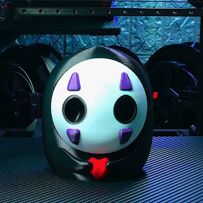 Mô hình in 3D Kaonashi (Không Diện) Đa Sắc Màu