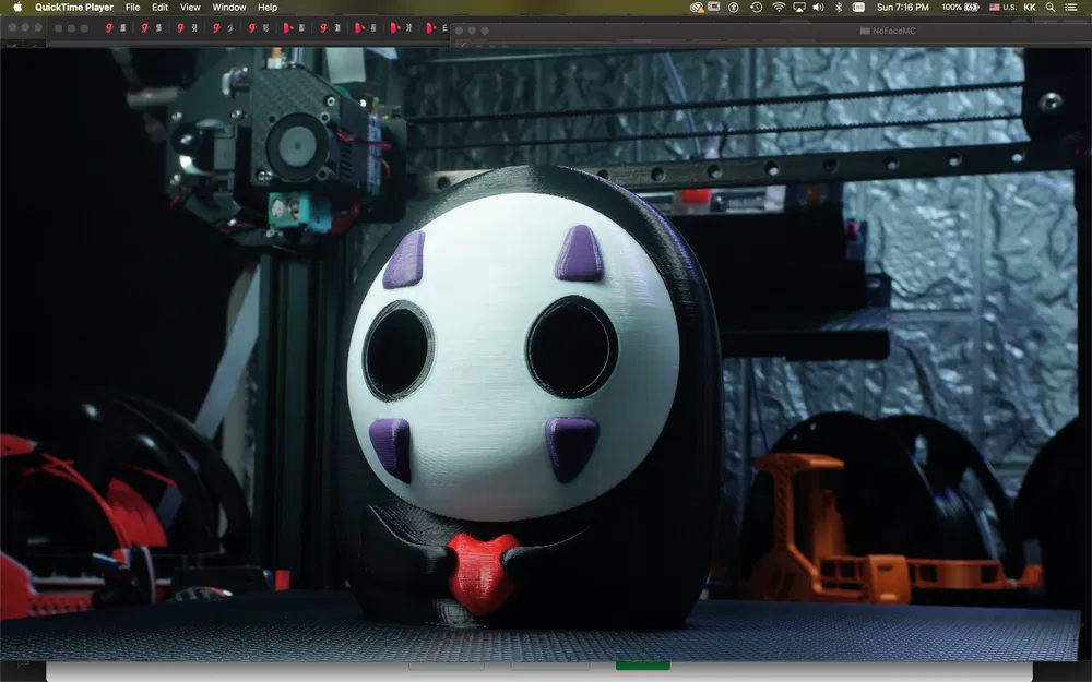 Mô hình in 3D Kaonashi (Không Diện) Đa Sắc Màu - Image 5