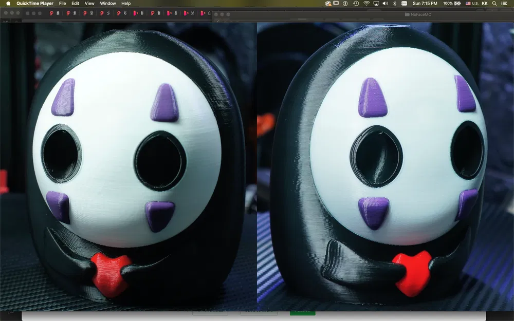 Mô hình in 3D Kaonashi (Không Diện) Đa Sắc Màu - Image 6