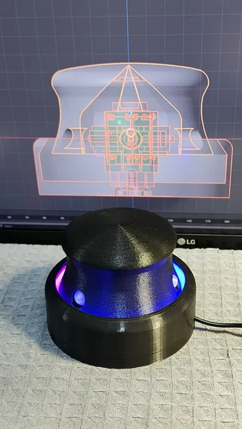 Space Mushroom Remix: Nút vặn kiểu UFO có đèn LED - Image 1