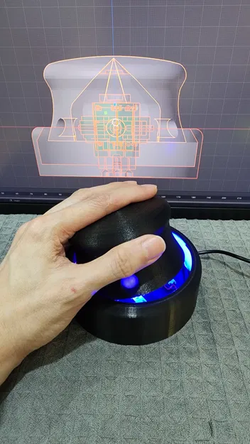 Space Mushroom Remix: Nút vặn kiểu UFO có đèn LED - Image 2