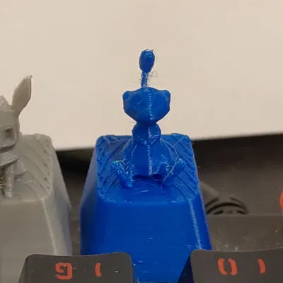 Keycap Mew Phong Cách Low Poly