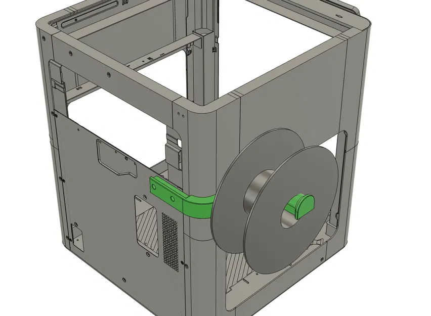Giá Đỡ Cuộn Chỉ Gắn Bên Hông Máy Bambu Lab (Phiên Bản Cuộn 1kg và 2kg) - Image 4