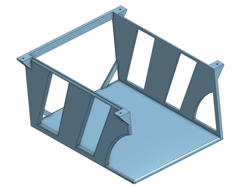 Kệ Chuột Công Thái Học Gắn Dưới Bàn - Image 2