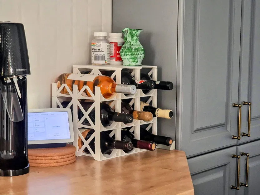 Giá Đựng Chai Hàng Loạt Dạng PARAMETRIC - Image 2