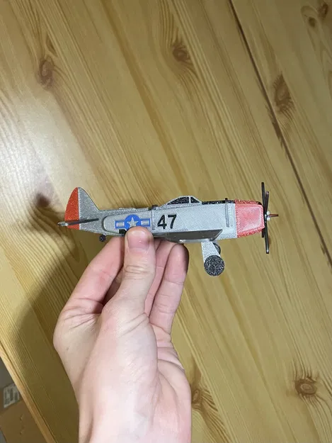 Kit Card Máy Bay P-47 Thunderbolt - Image 9