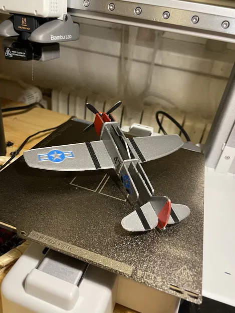 Kit Card Máy Bay P-47 Thunderbolt - Image 10