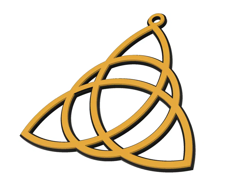 Mặt dây chuyền Triquetra - Image 2