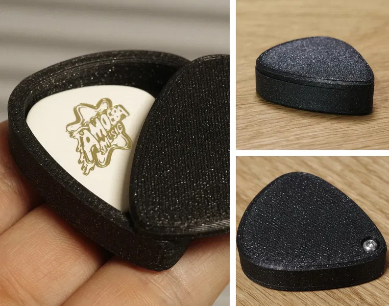 Hộp Xoay Đựng Pick Guitar - Image 1