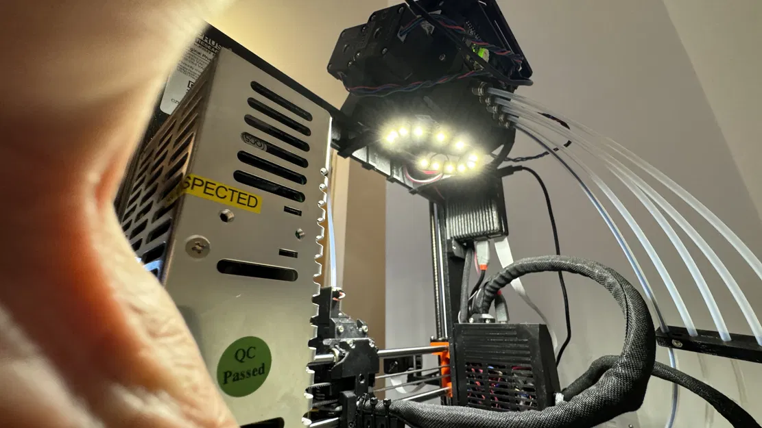 Giá đỡ Vòng đèn LED Ooznest cho Máy in Prusa Mk3S+ - Image 8