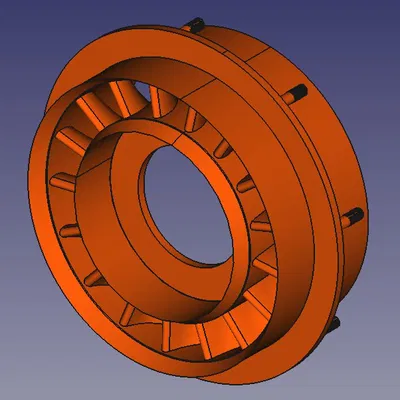 Cánh dẫn bô-lơ cho động cơ phản lực mini