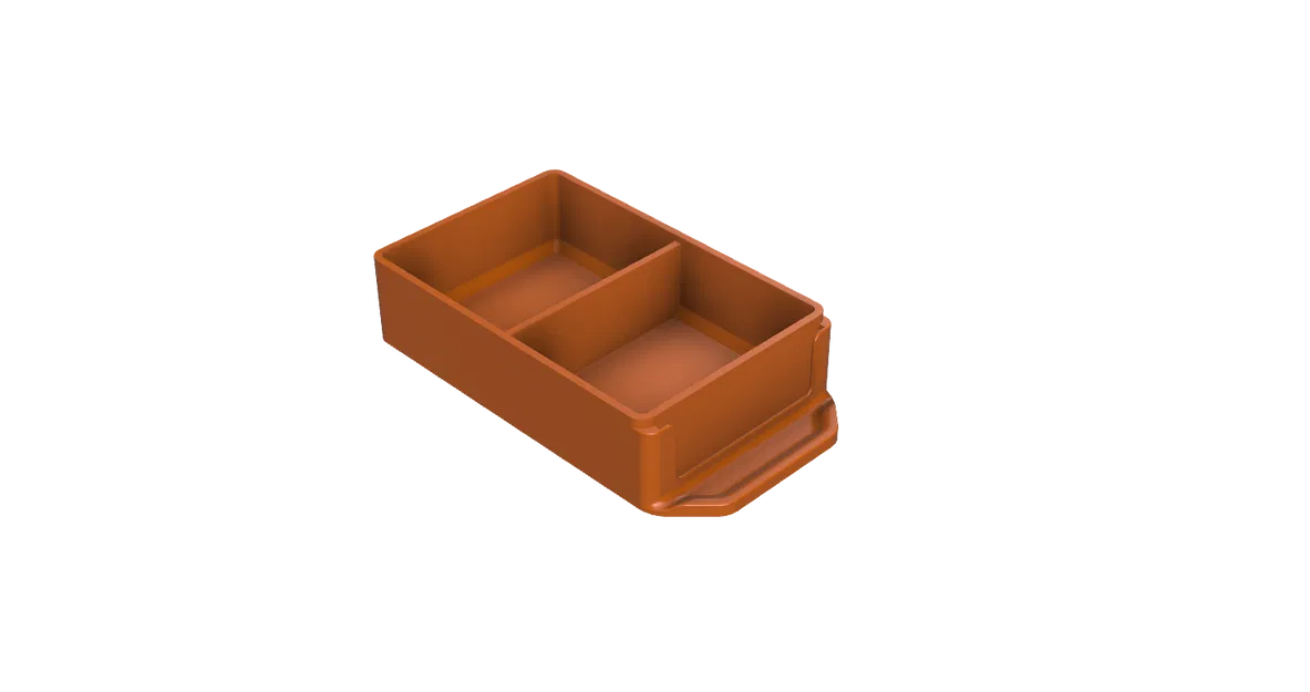 Ngăn kéo Modun 004 x2 cho hệ tủ Modun - Image 2