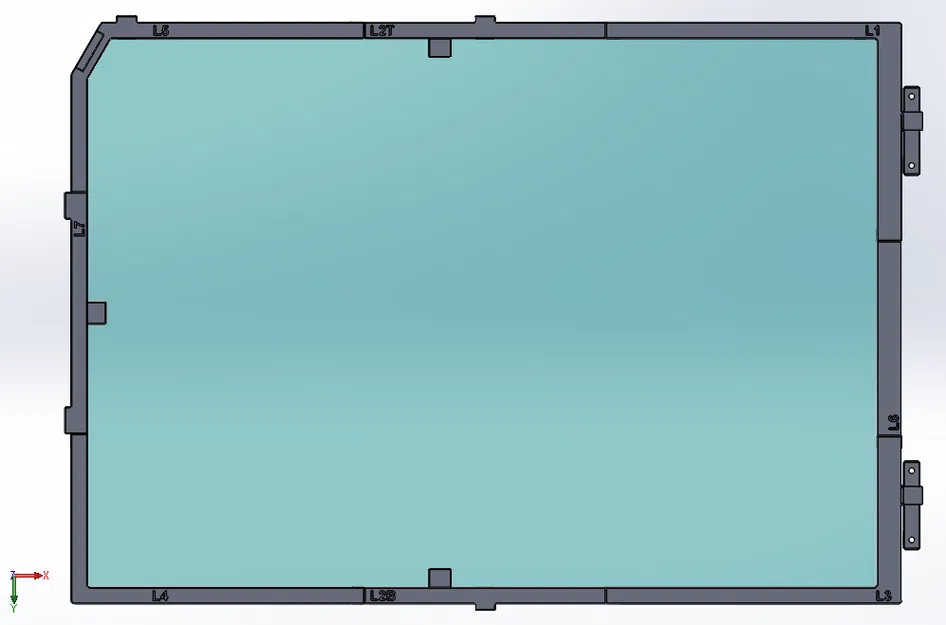 Khung Cửa Trái/Phải cho MK3 Prusabox - Image 2