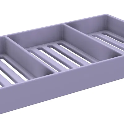 Khay Đựng Bọt Biển và Bàn Chải Rửa Móng