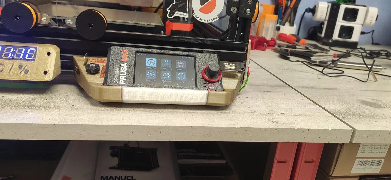 PRUSA XLCD Vệ Sinh Màn Hình Vừa Khít Bản Remix - Image 1