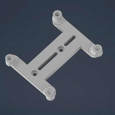 Chân Đế Pi DIN Phiên Bản Tản Nhiệt