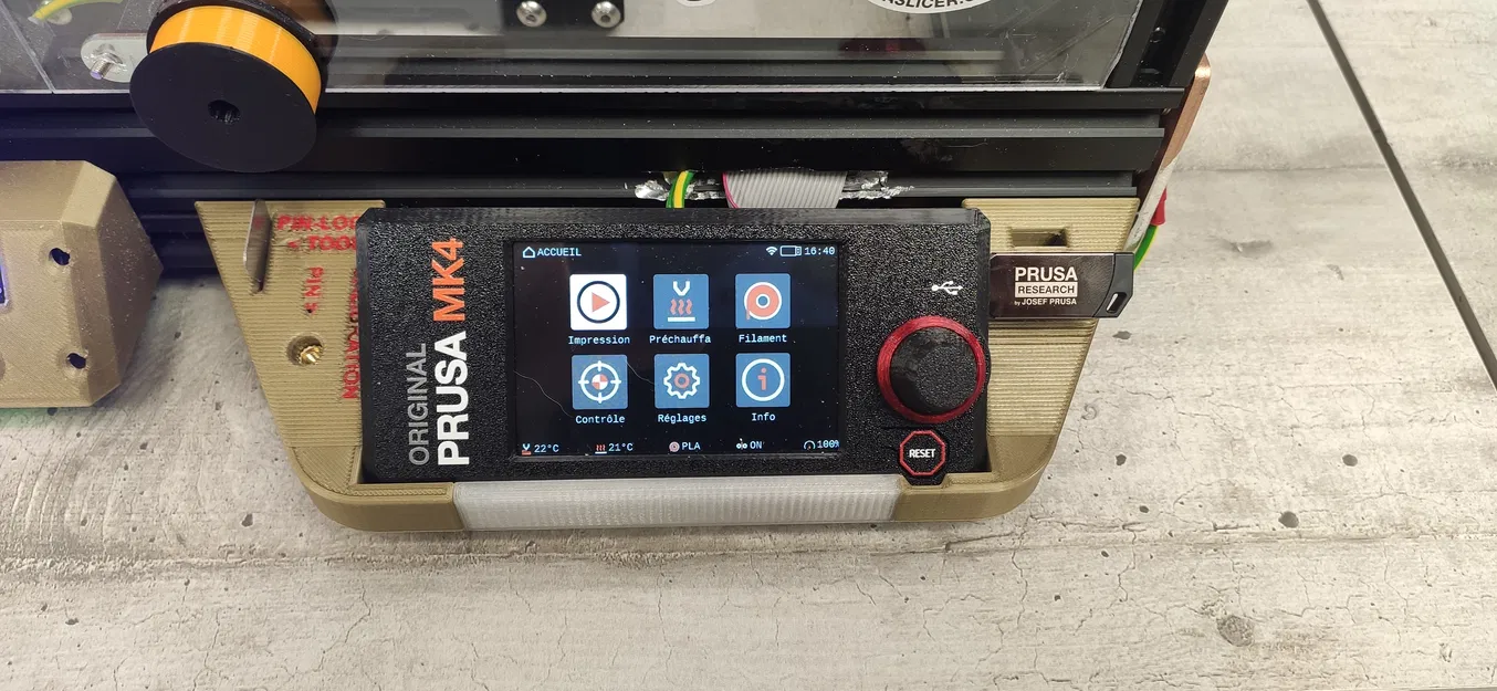 PRUSA XLCD Vệ Sinh Màn Hình Vừa Khít Bản Remix - Image 5