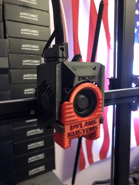 Kobra 2 Max Che/Bọc Hotend cho Ống Dẫn Quạt Nâng Cấp - Image 2