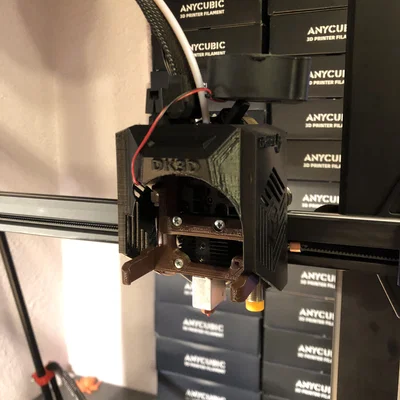 Kobra 2 Max Che/Bọc Hotend cho Ống Dẫn Quạt Nâng Cấp