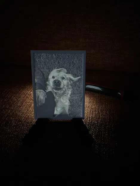 Chân đế giữ ảnh Lithophane - Image 1