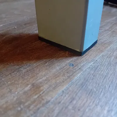 Chụp chân bàn // Nắp bọc chân bàn màu đen