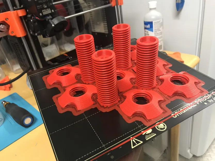 Trục cuộn dây tóc trung tâm có bạc đạn - Image 2