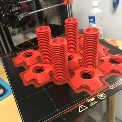 Trục cuộn dây tóc trung tâm có bạc đạn