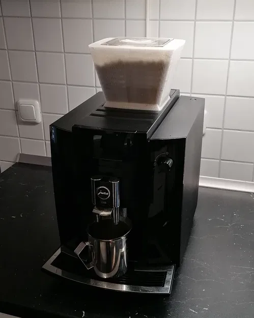 Ống nối dài bình đựng hạt cà phê Jura E60 - Image 1