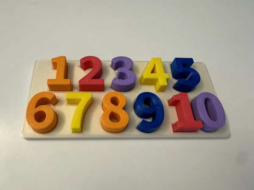 Đồ chơi xếp hình cho bé - Zahlenpuzzle - Image 2