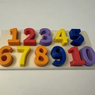 Đồ chơi xếp hình cho bé - Zahlenpuzzle